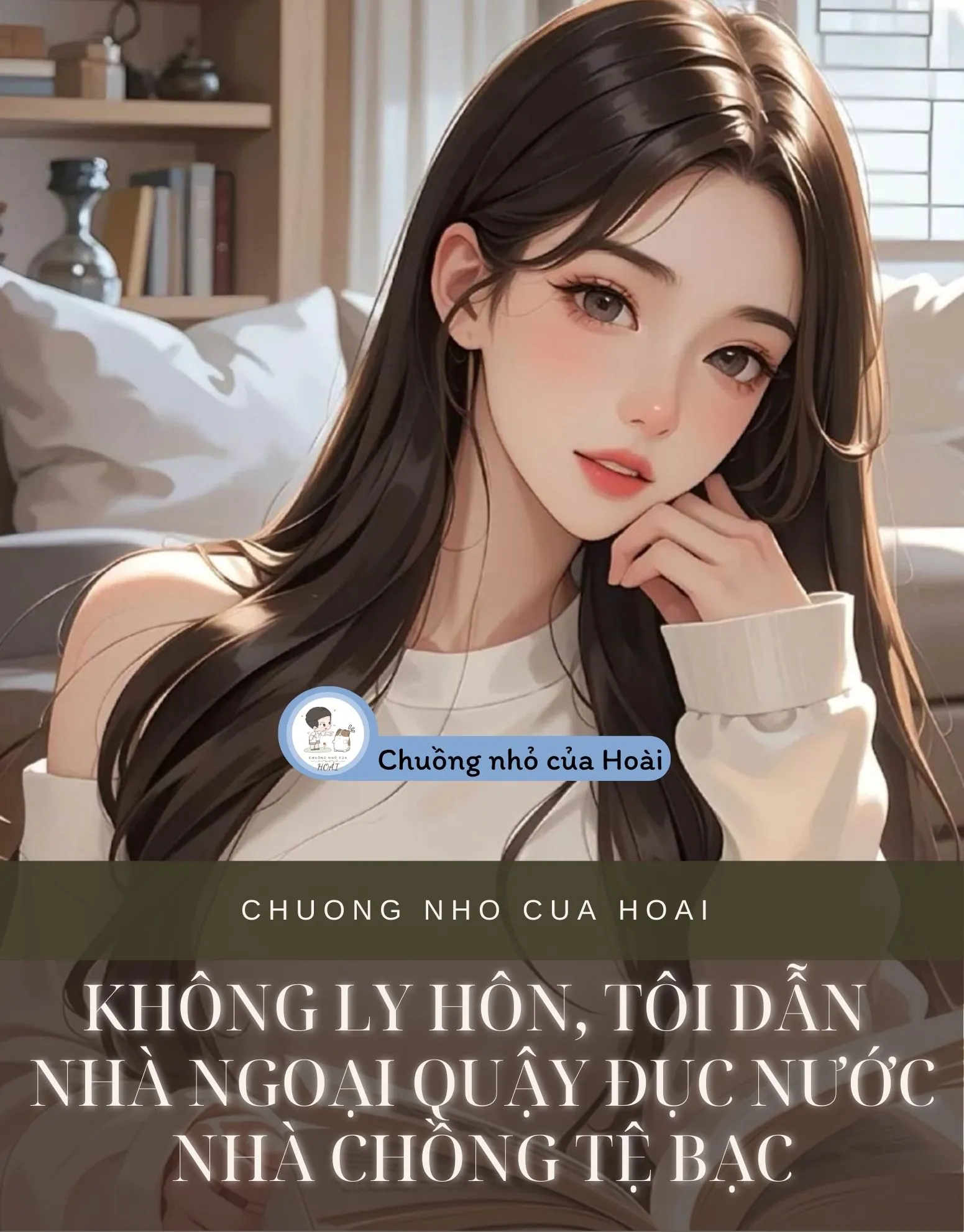 Bìa truyện KHÔNG LY HÔN, TÔI DẪN NHÀ NGOẠI QUẬY ĐỤC NƯỚC NHÀ CHỒNG TỆ BẠC