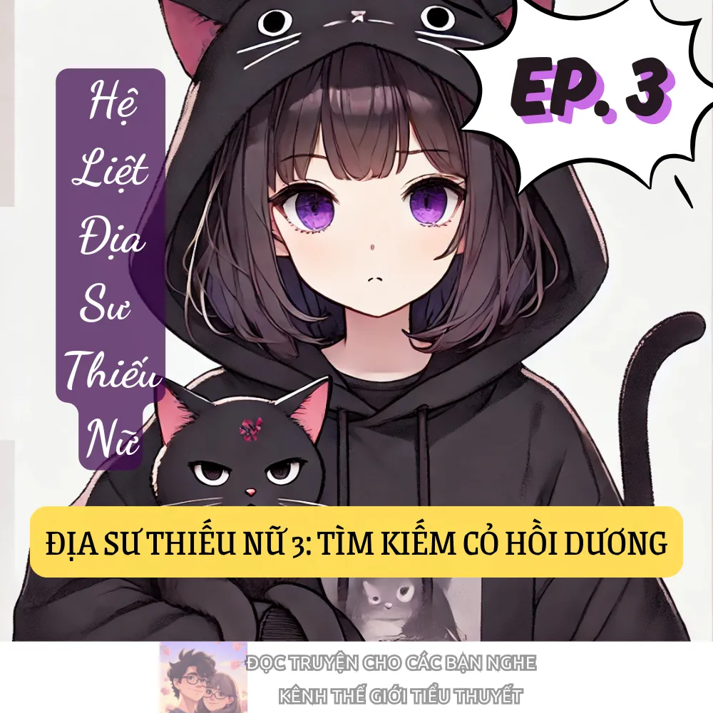 Bìa truyện ĐỊA SƯ THIẾU NỮ 3: TÌM KIẾM CỎ HỒI DƯƠNG