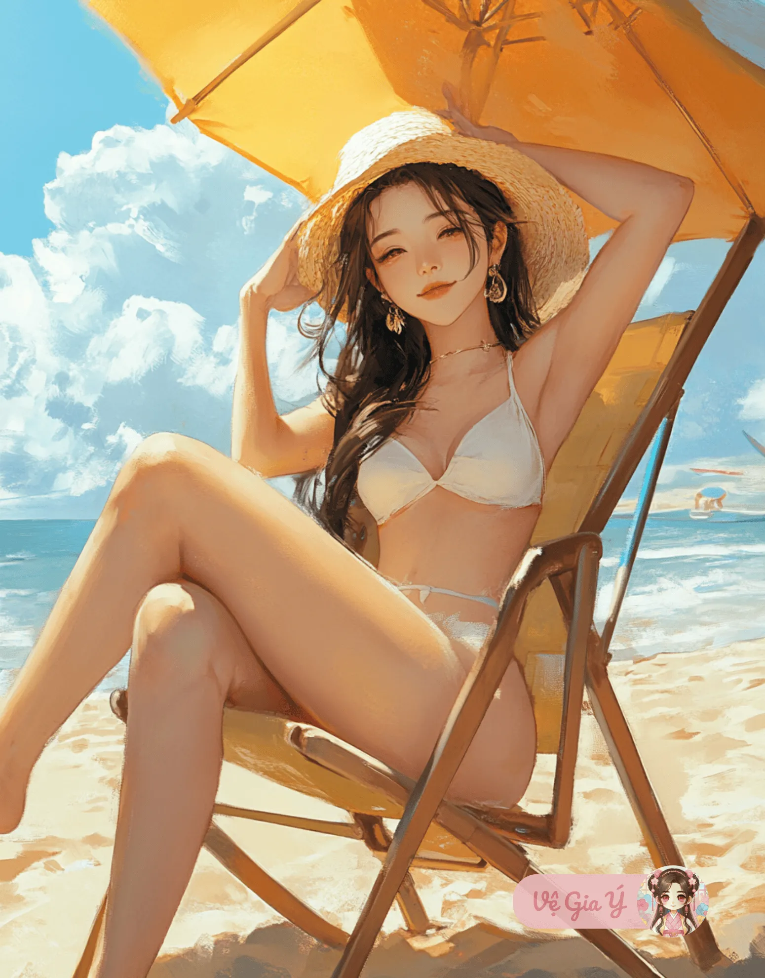Bìa truyện Góa phụ vui vẻ