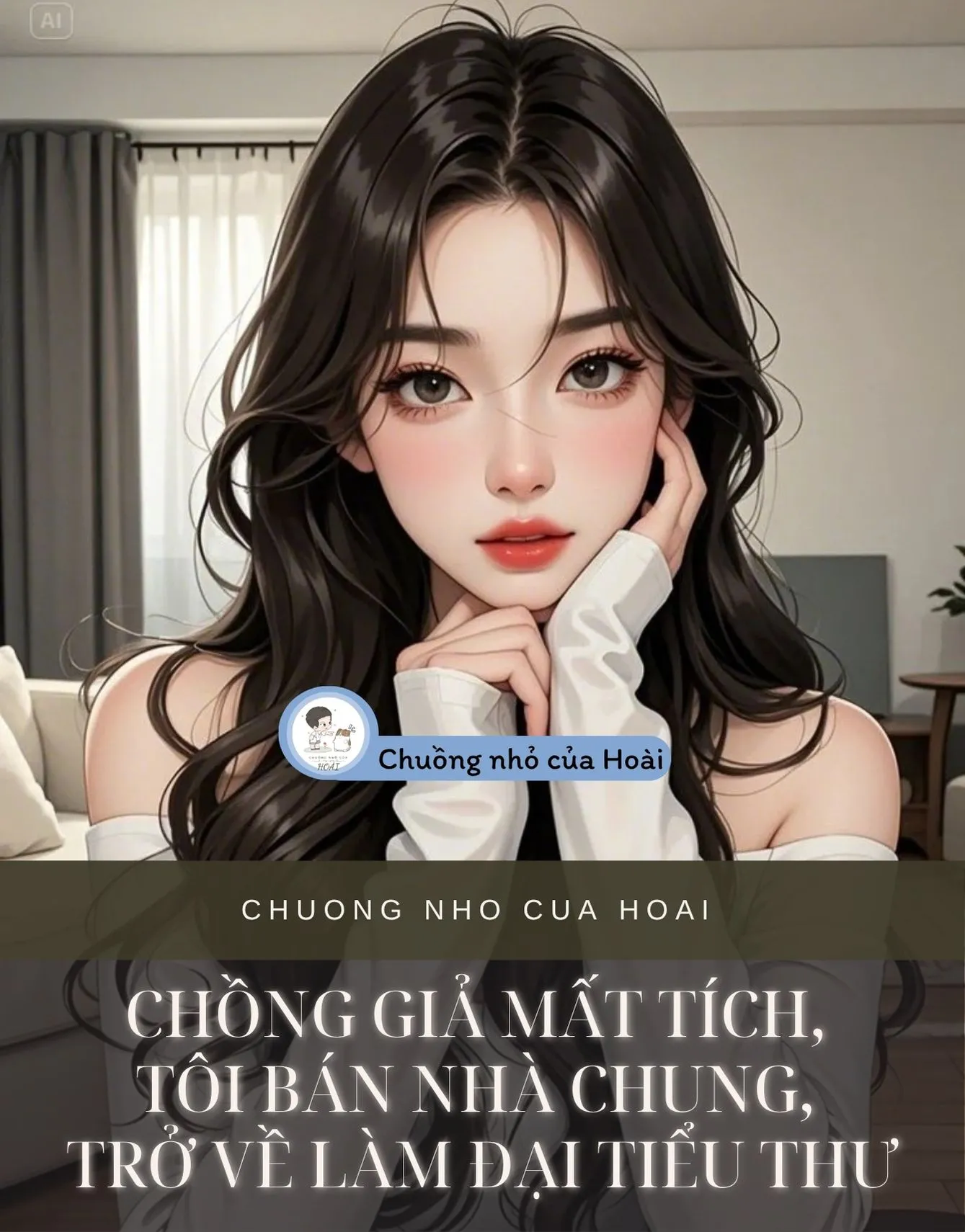 Bìa truyện CHỒNG GIẢ MẤT TÍCH, TÔI BÁN NHÀ CHUNG, TRỞ VỀ LÀM ĐẠI TIỂU THƯ