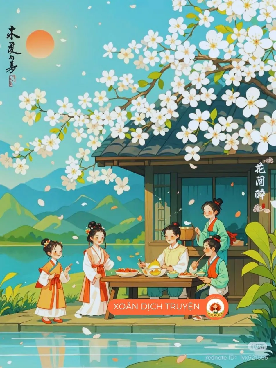 Bìa truyện BỐN MÙA NHƯ THÔN