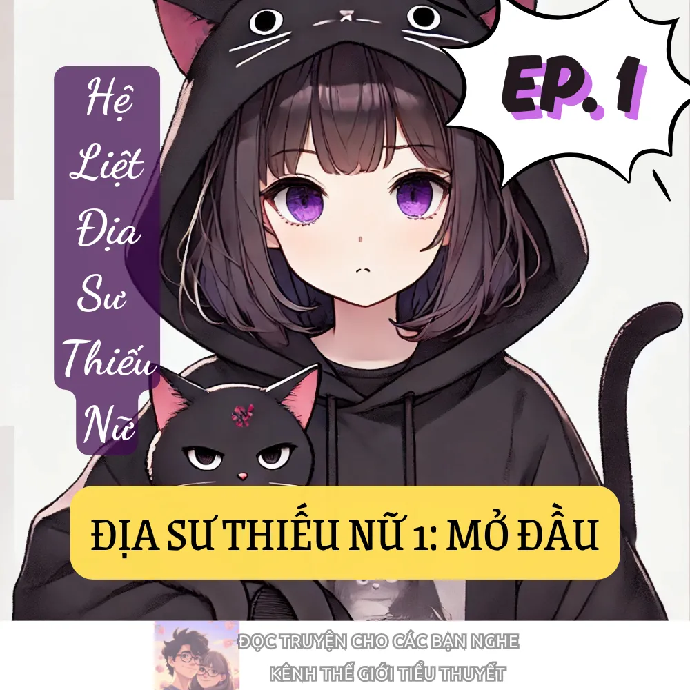 Bìa truyện Địa sư Thiếu Nữ 1: Mở đầu