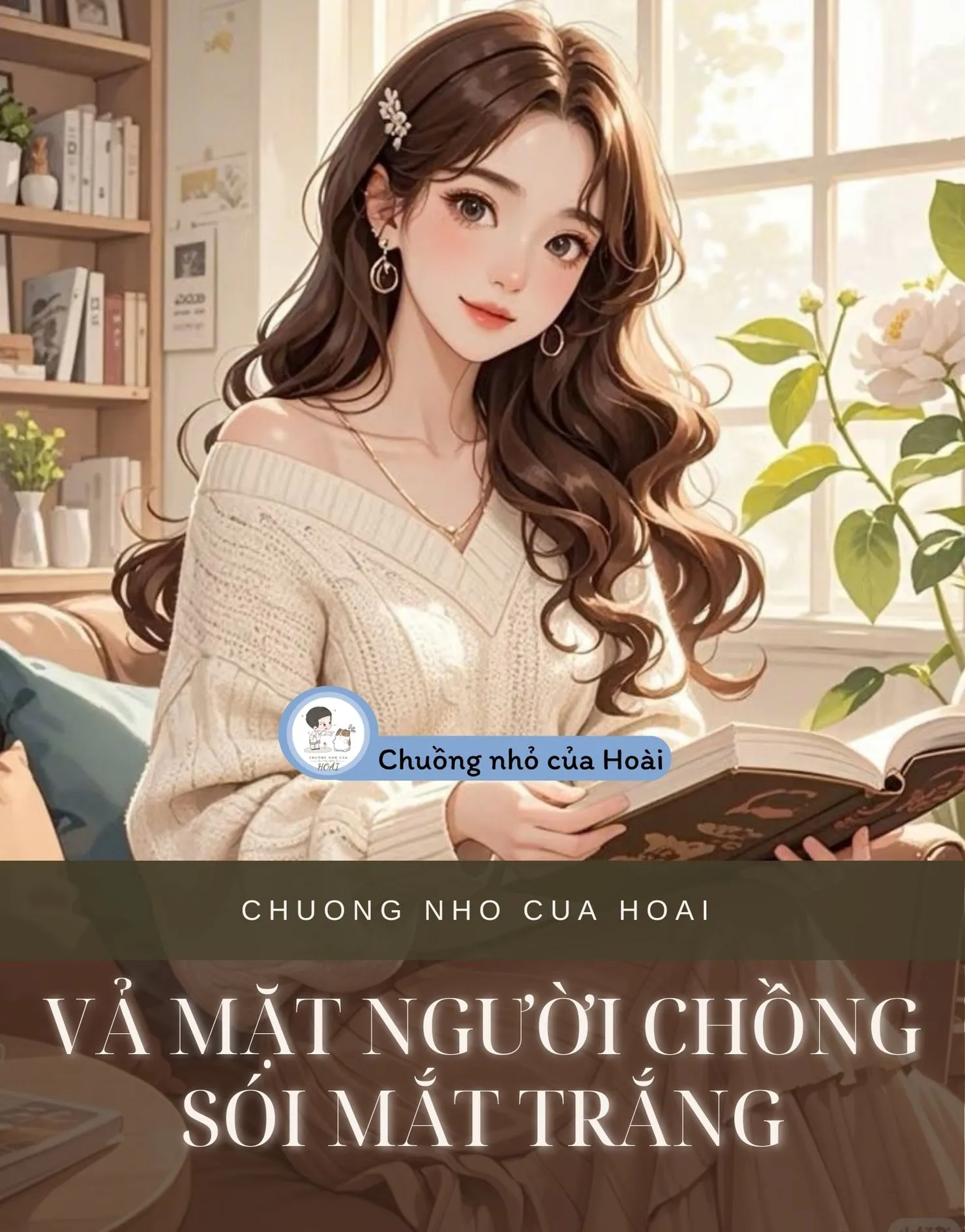 Bìa truyện VẢ MẶT NGƯỜI CHỒNG SÓI MẮT TRẮNG