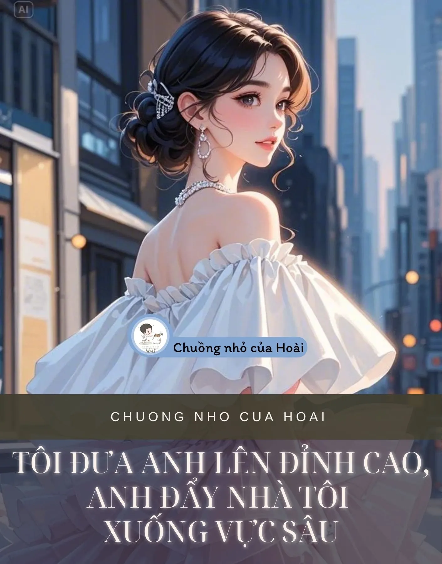 Bìa truyện TÔI ĐƯA ANH LÊN ĐỈNH CAO, ANH ĐẨY NHÀ TÔI XUỐNG VỰC SÂU