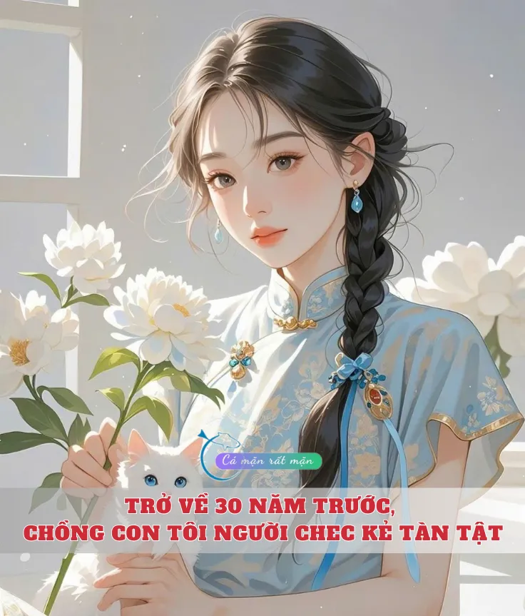 Bìa truyện Trở Về 30 Năm Trước, Chồng Con Tôi Người Chec Kẻ Tàn Tật