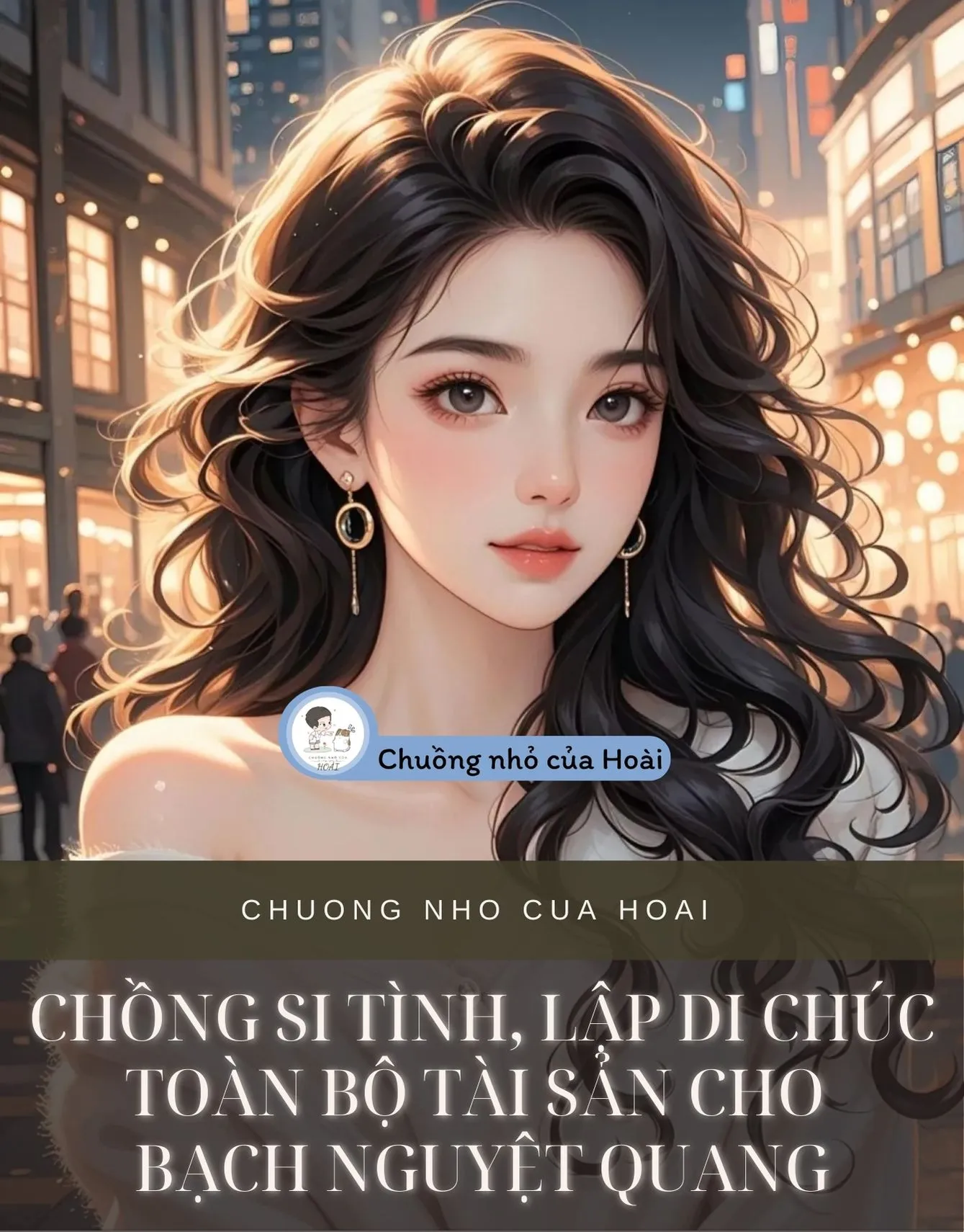 Bìa truyện CHỒNG SI TÌNH, LẬP DI CHÚC TOÀN BỘ TÀI SẢN CHO BẠCH NGUYỆT QUANG